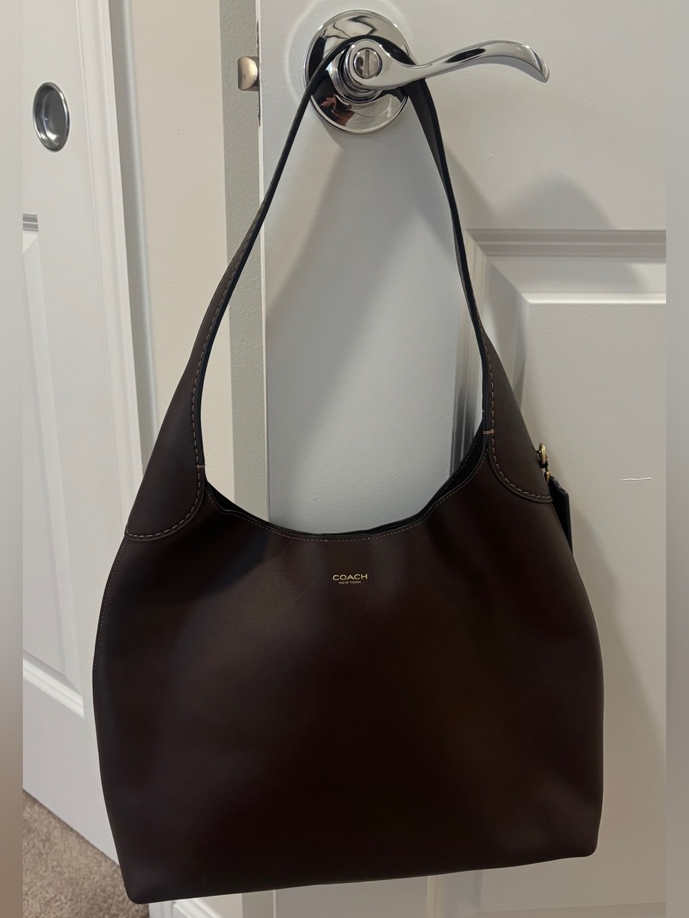 Coach Brooklyn Shoulder Bag 34 - Maple